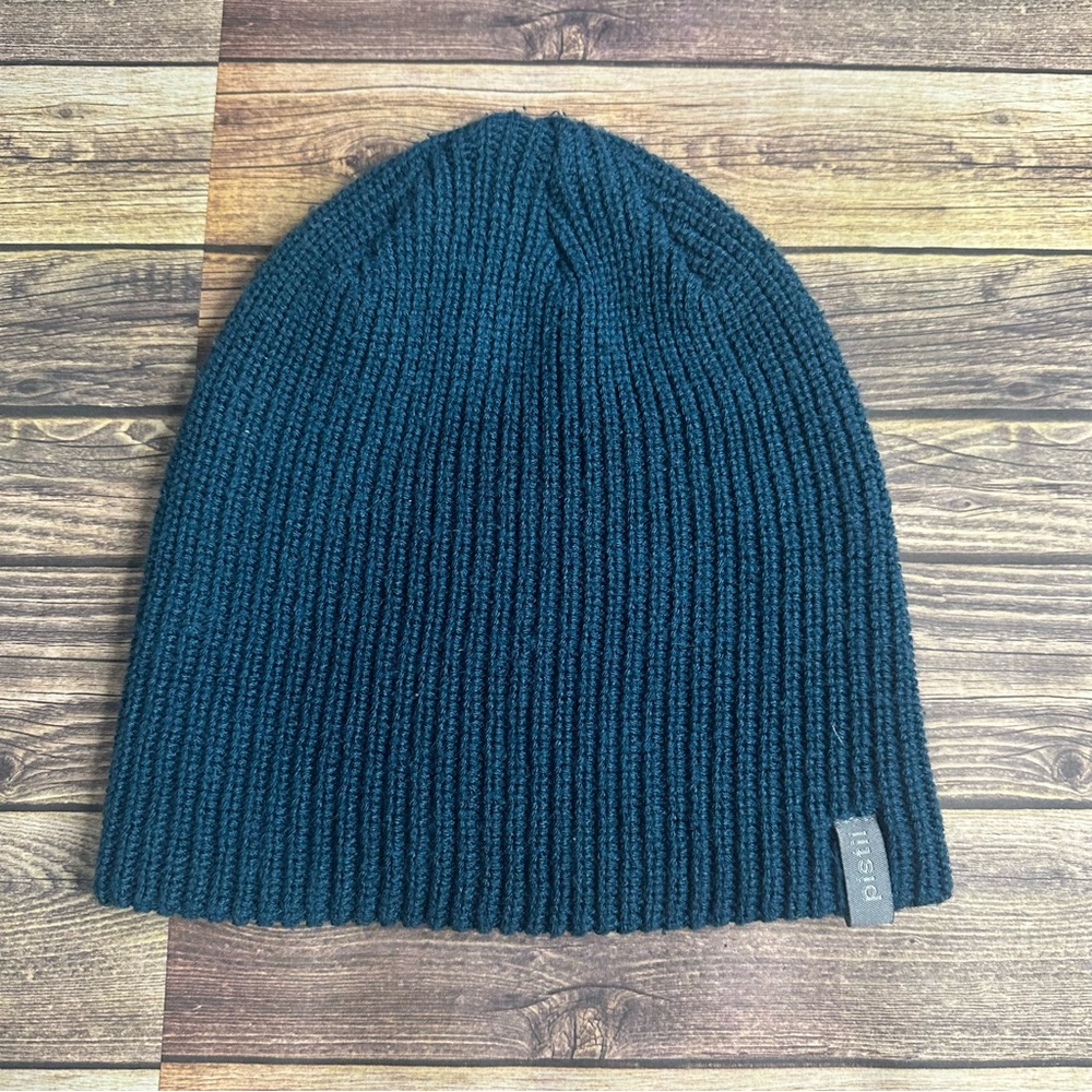 EUC Pistil Women's Knit Beanie Hat Blue Size ONE SIZE